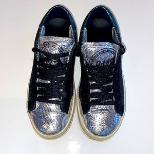 Kids P448 Sparkly Rhinestone Sneakers